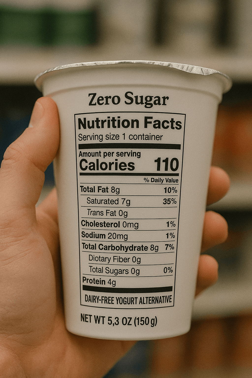 Zero Sugar Yogurt